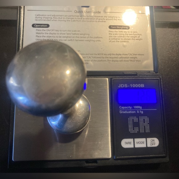 Antique sterling 925 baby rattle R.Blackinton Company sterling dumbbell rattle - Picture 9 of 9